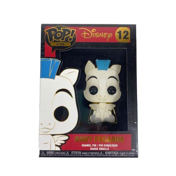 Funko POP Pin Disney Hercules Baby Pegasus 3.5" Enamel Pin With Stand 12 - Picture 1 of 7